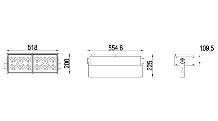 LED flood light